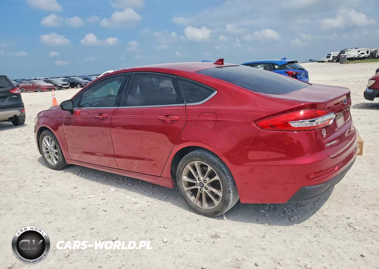 2019 Ford Fusion Se VIN:3FA6P0HD1KR148132 - 2