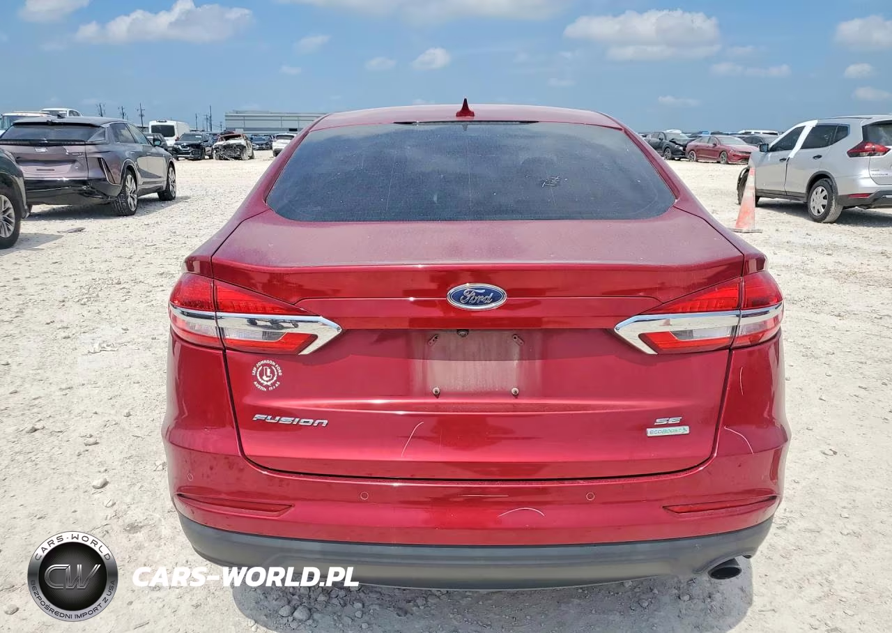 2019 Ford Fusion Se VIN:3FA6P0HD1KR148132 - 6