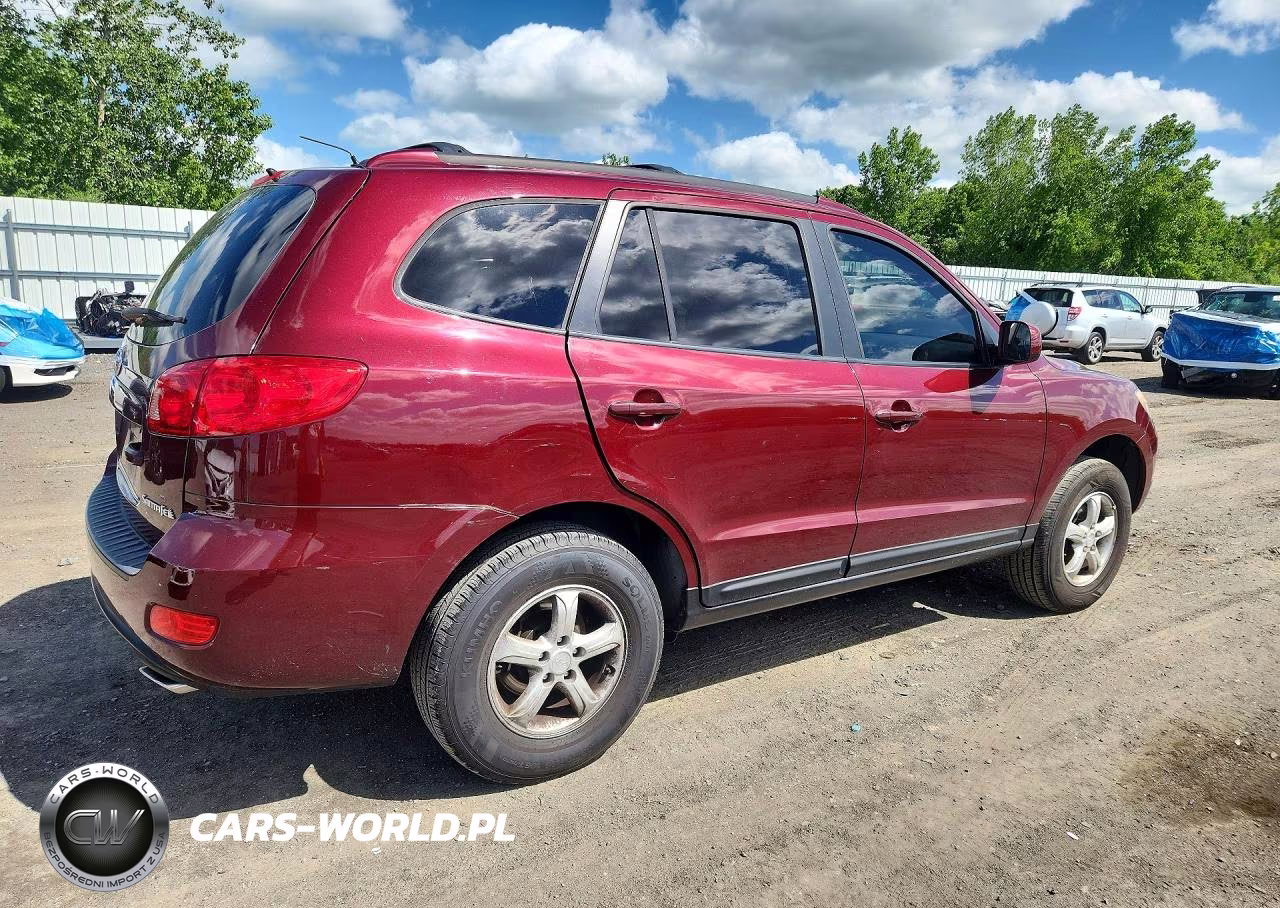 2007 Hyundai Santa Fe Gls VIN:5NMSG13D97H099498 - 3