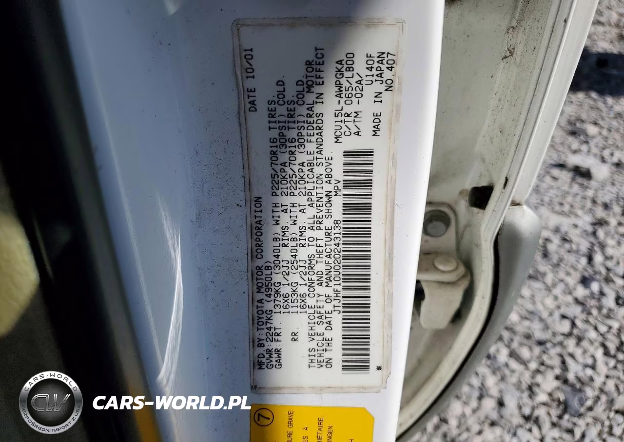 2002 Lexus Rx 300 VIN:JTJHF10U020243138 - 13