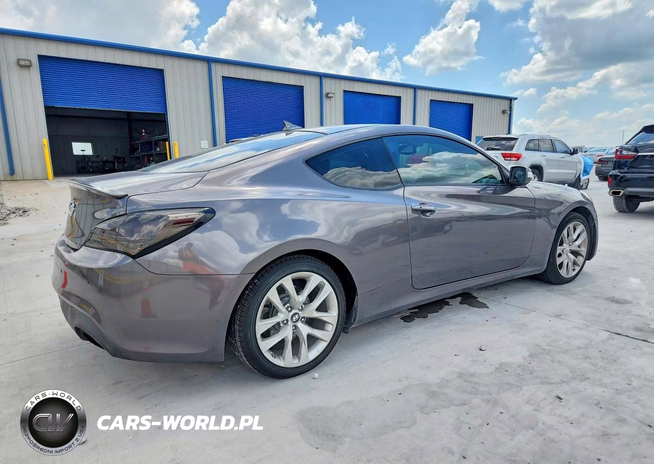2013 Hyundai Genesis Coupe 3.8L VIN:KMHHU6KJ6DU100050 - 3