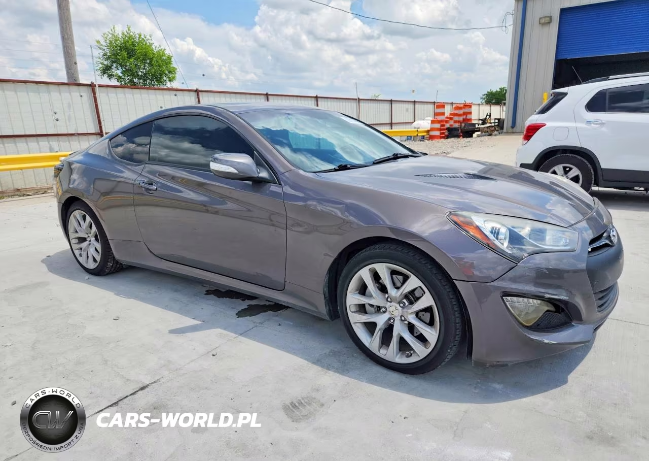 2013 Hyundai Genesis Coupe 3.8L VIN:KMHHU6KJ6DU100050 - 4