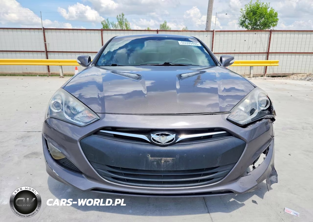 2013 Hyundai Genesis Coupe 3.8L VIN:KMHHU6KJ6DU100050 - 5