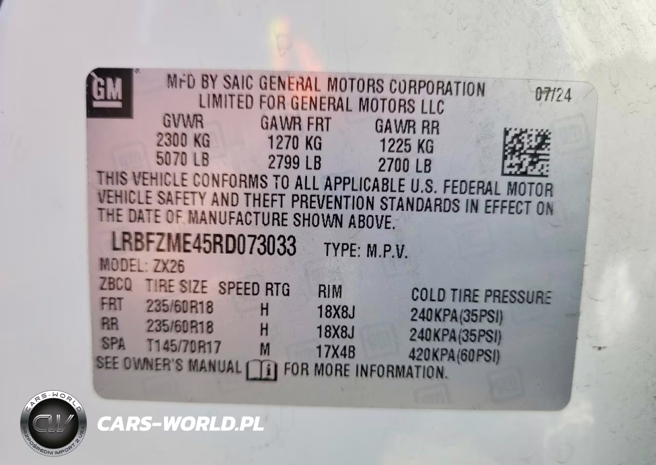 2024 Buick Envision Preferred VIN:LRBFZME45RD073033 - 13