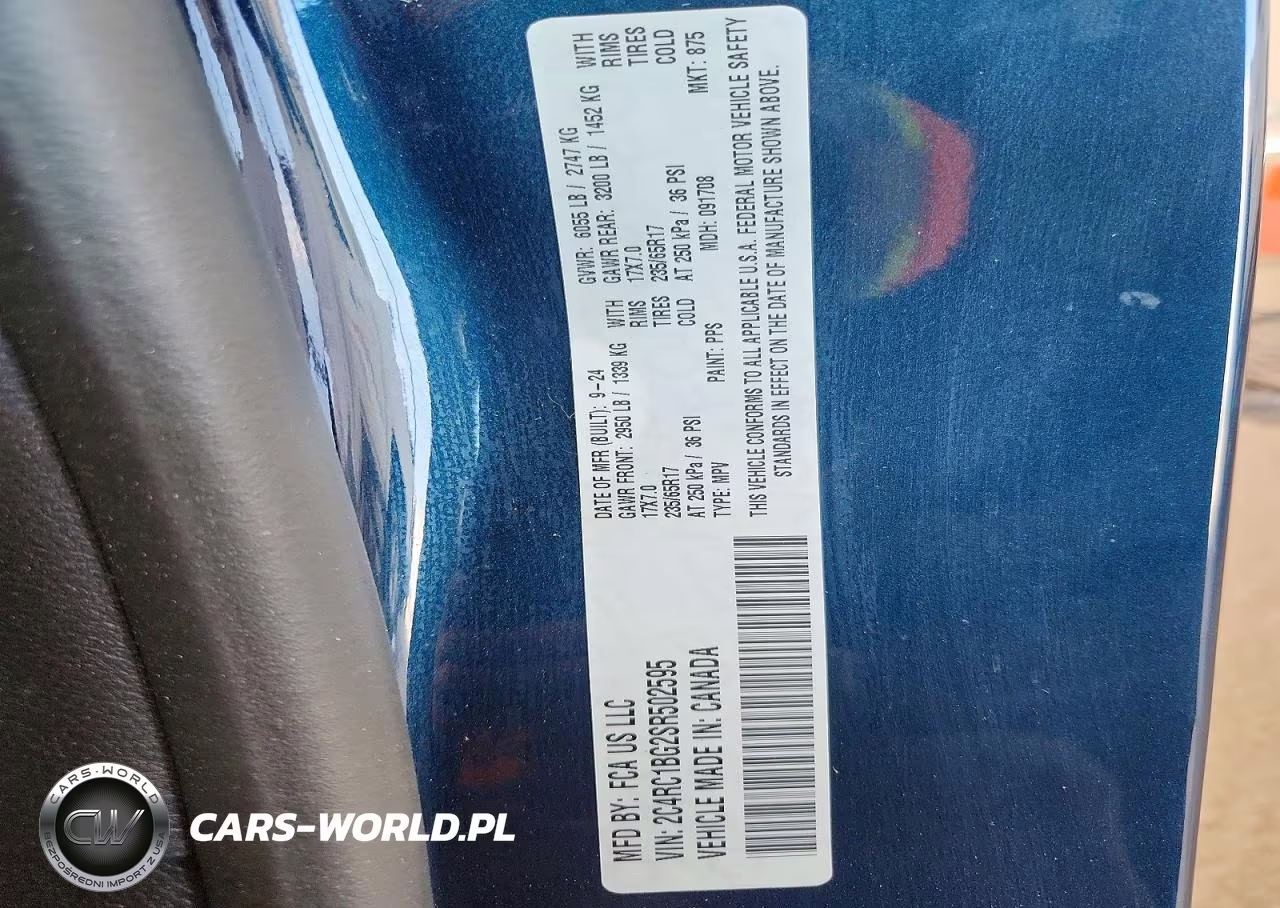 2025 Chrysler Pacifica Select VIN:2C4RC1BG2SR502595 - 13