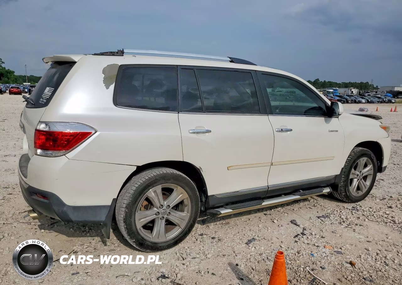 2012 Toyota Highlander Limited VIN:5TDDK3EH6CS100651 - 3