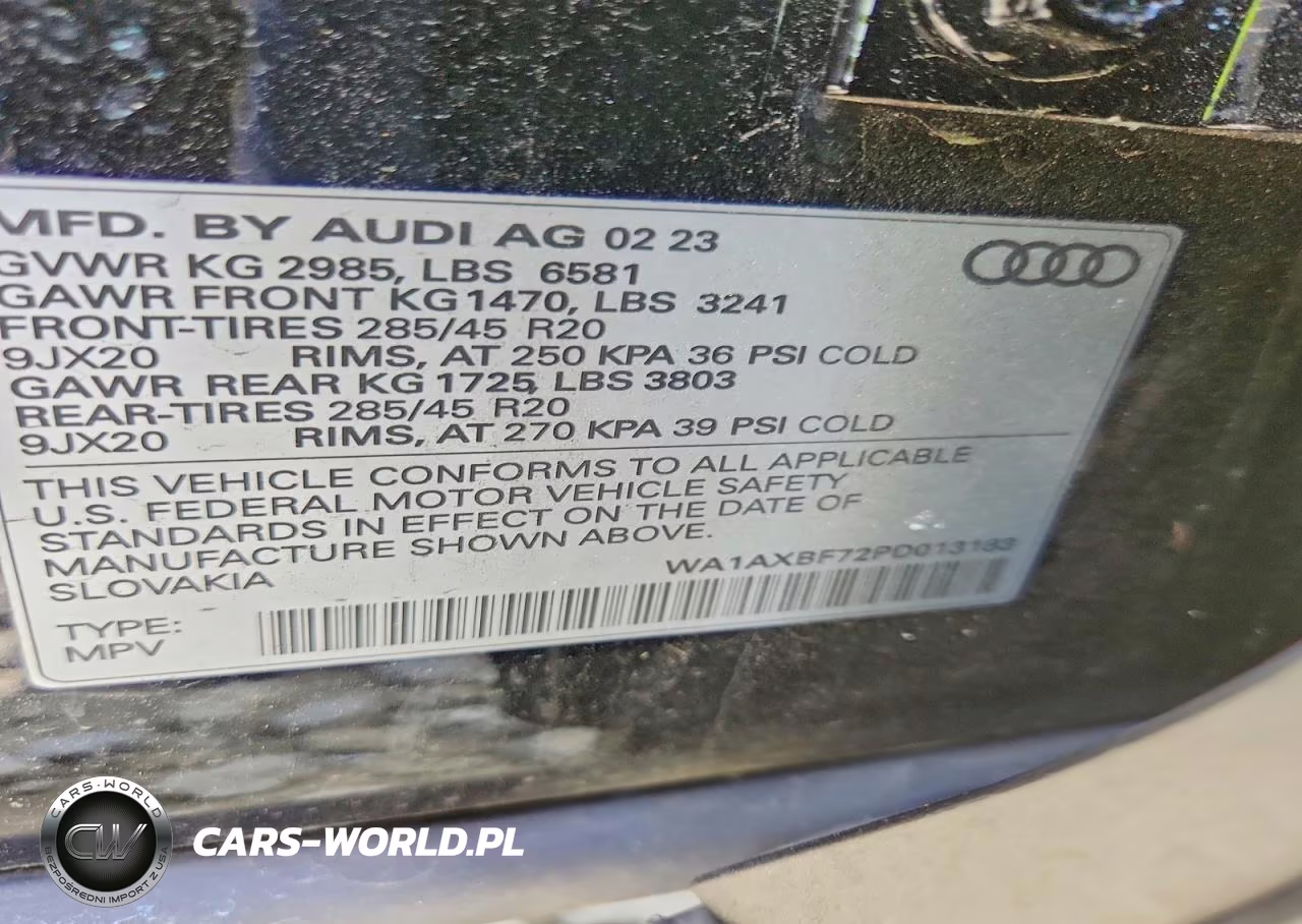2023 Audi Q7 Premium VIN:WA1AXBF72PD013183 - 13