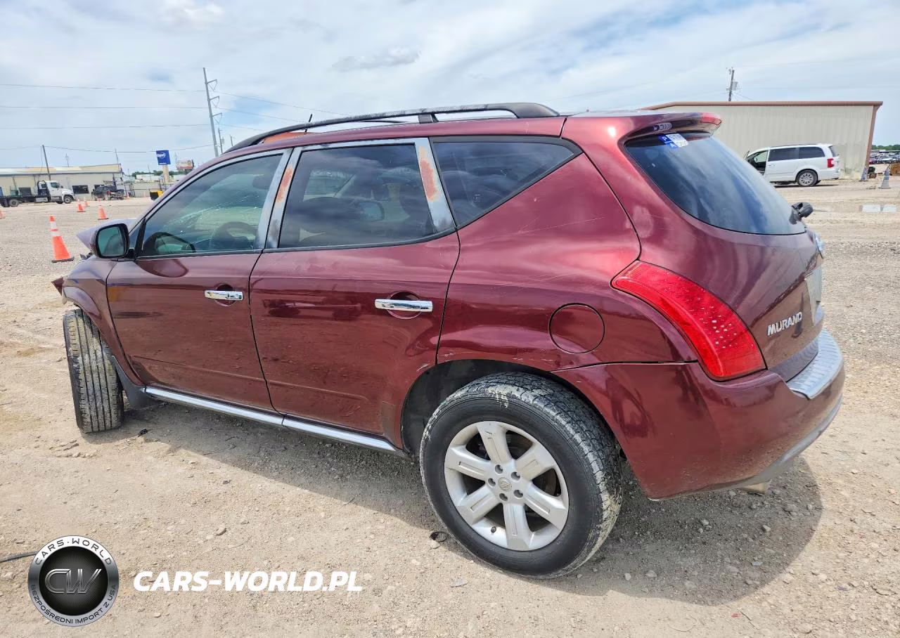 2007 Nissan Murano S VIN:JN8AZ08T17W521121 - 2