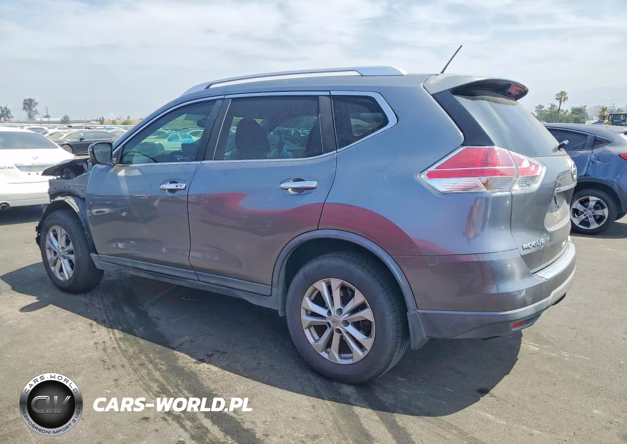 2016 Nissan Rogue Sv VIN:KNMAT2MV6GP694580 - 2