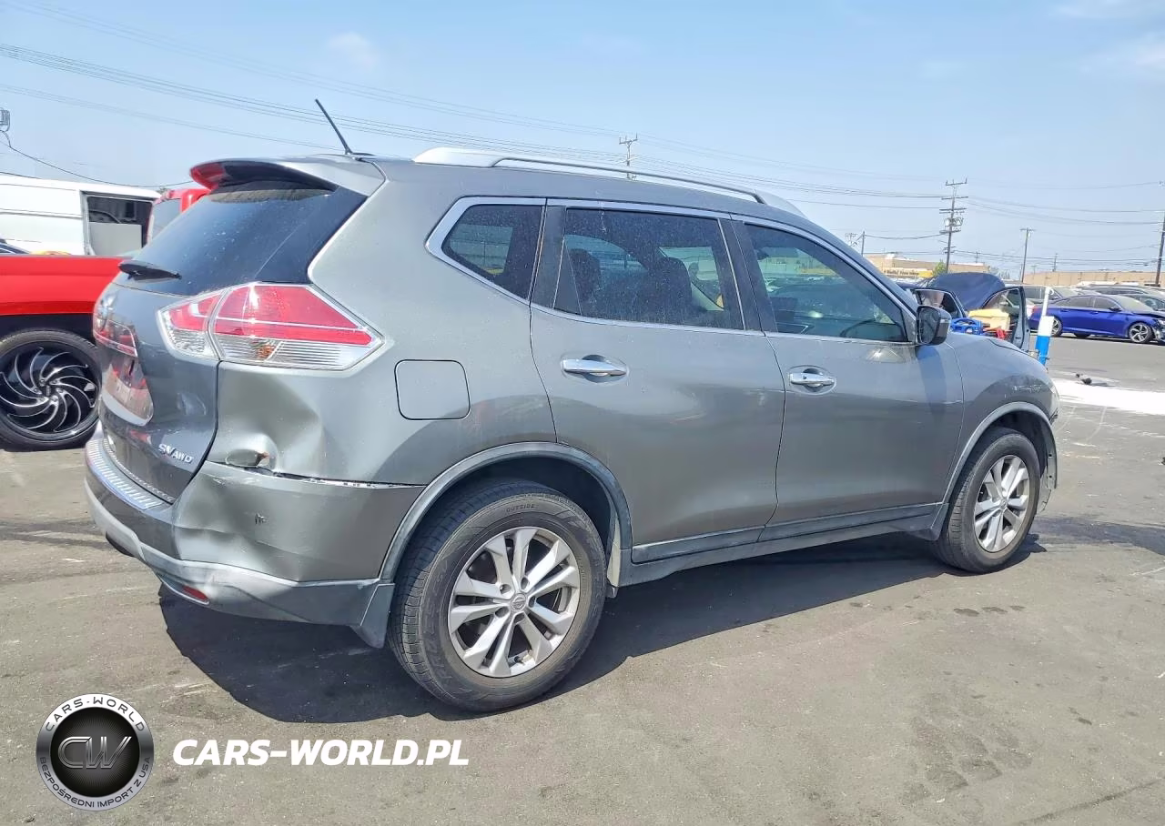 2016 Nissan Rogue Sv VIN:KNMAT2MV6GP694580 - 3