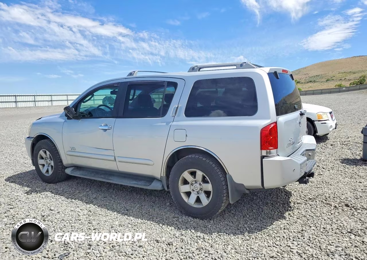 2006 Nissan Armada Se VIN:5N1AA08B76N707126 - 2