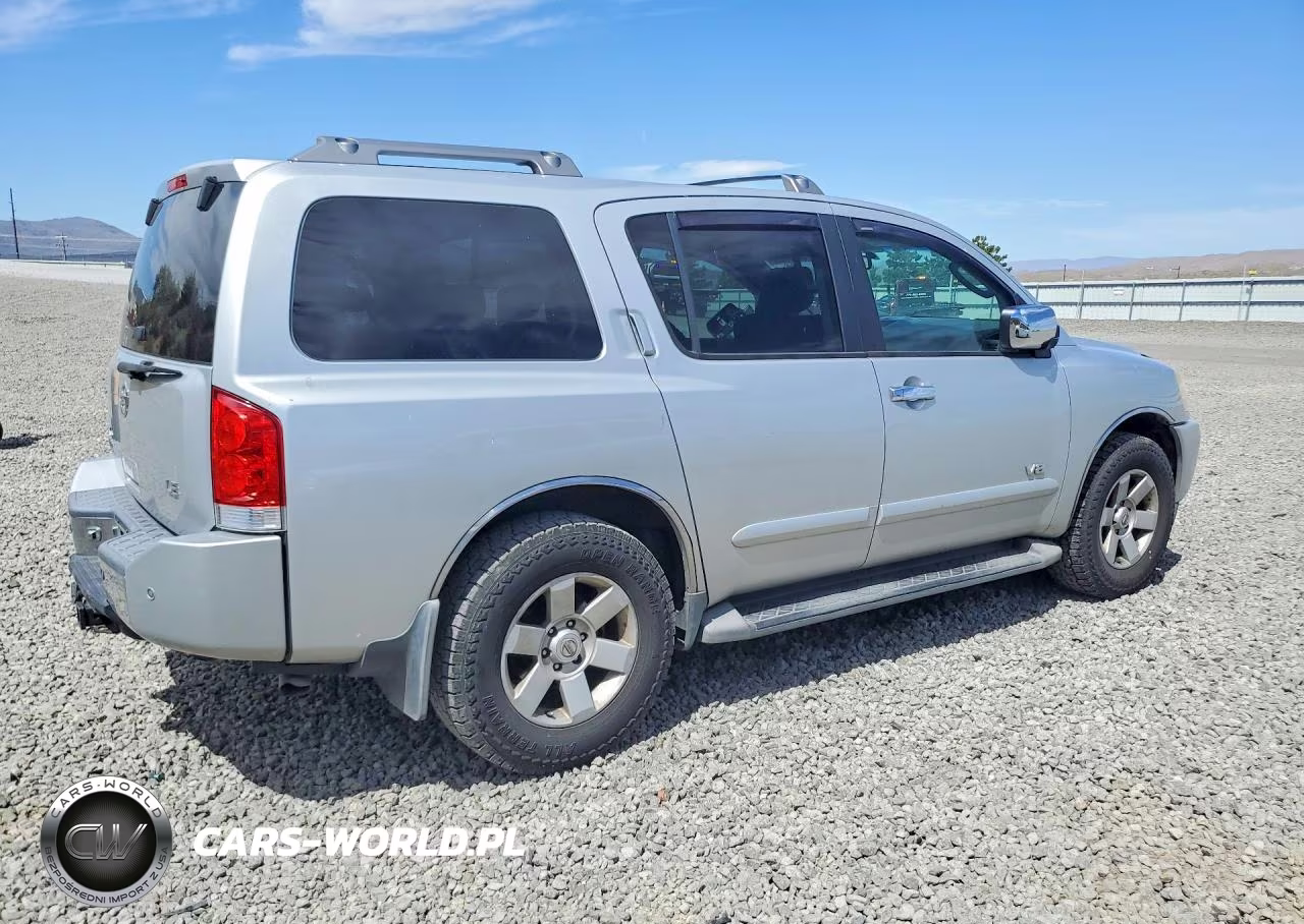 2006 Nissan Armada Se VIN:5N1AA08B76N707126 - 3