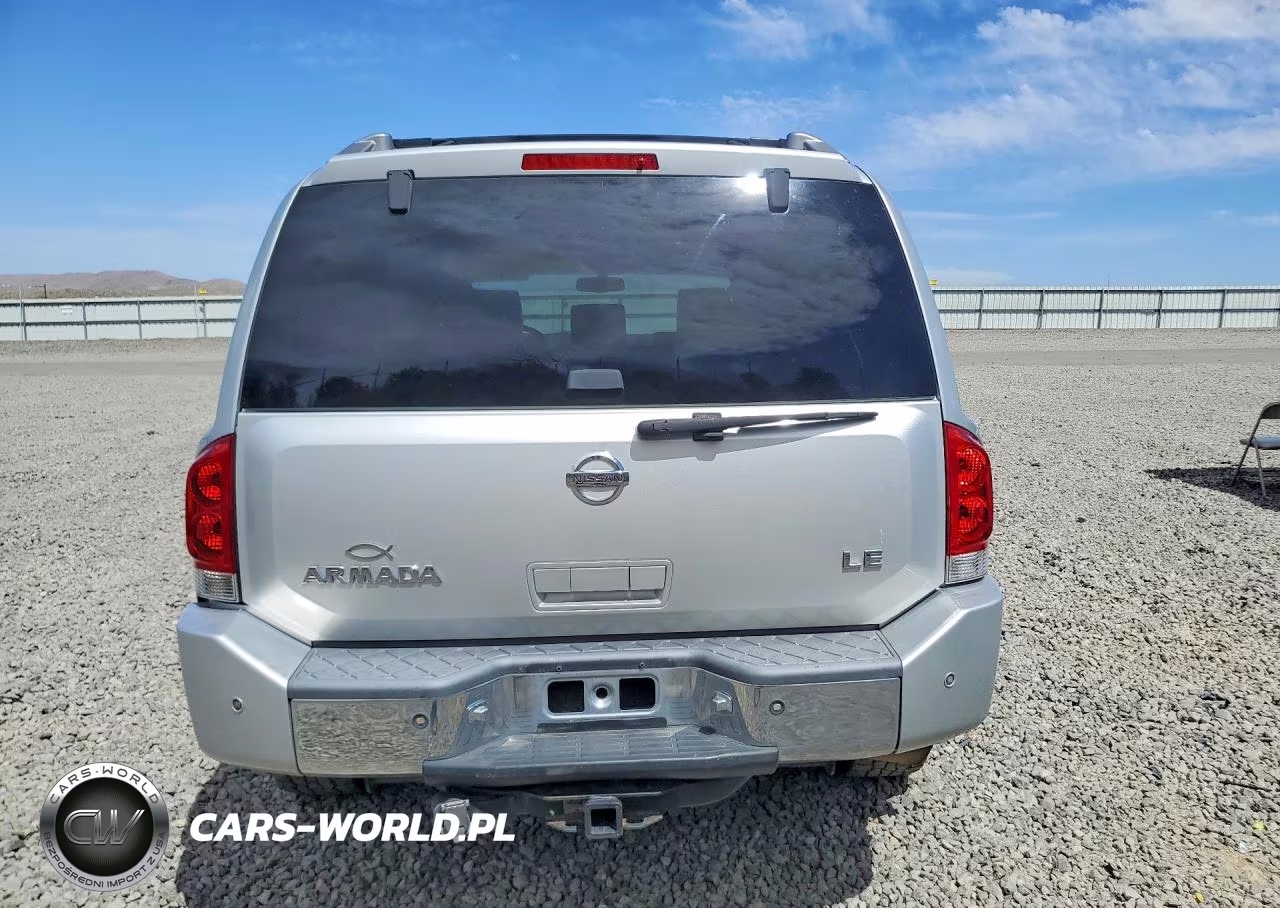 2006 Nissan Armada Se VIN:5N1AA08B76N707126 - 6