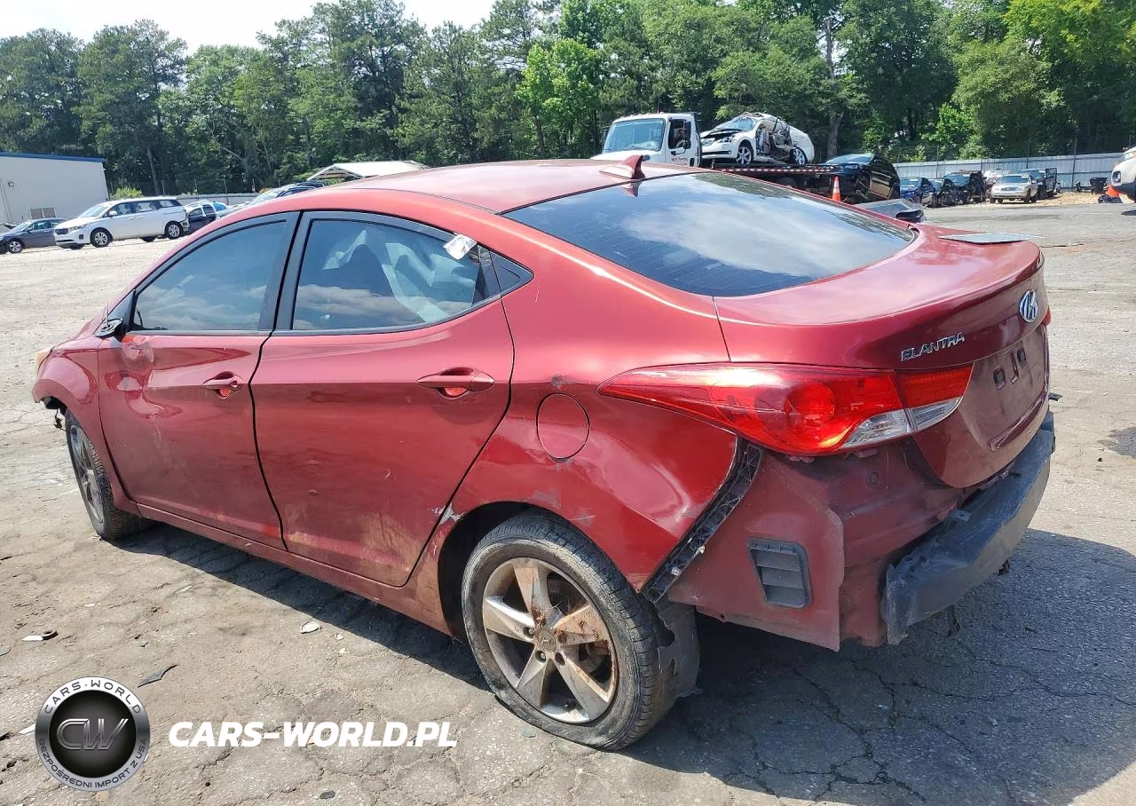 2011 Hyundai Elantra Gls VIN:KMHDH4AE1BU110283 - 2