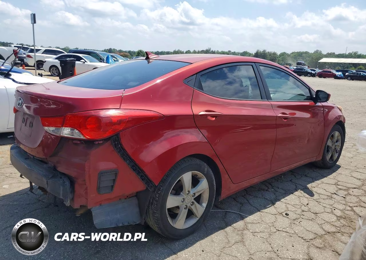 2011 Hyundai Elantra Gls VIN:KMHDH4AE1BU110283 - 3
