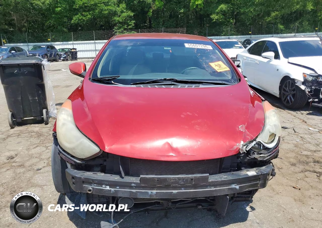 2011 Hyundai Elantra Gls VIN:KMHDH4AE1BU110283 - 5