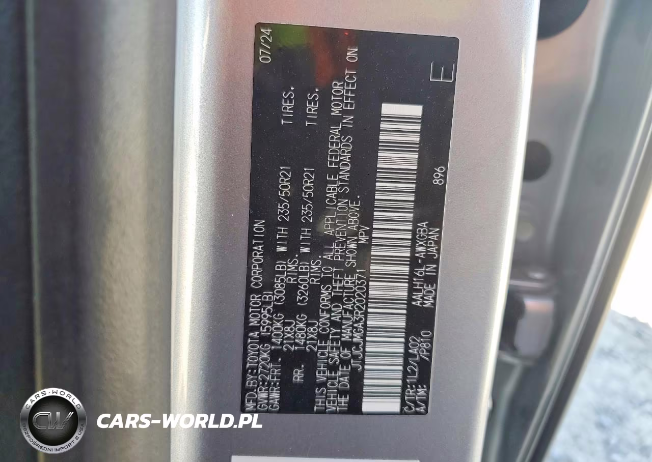 2024 Lexus Rx 450H+ Luxury VIN:JTJCJMGA3R2020371 - 14