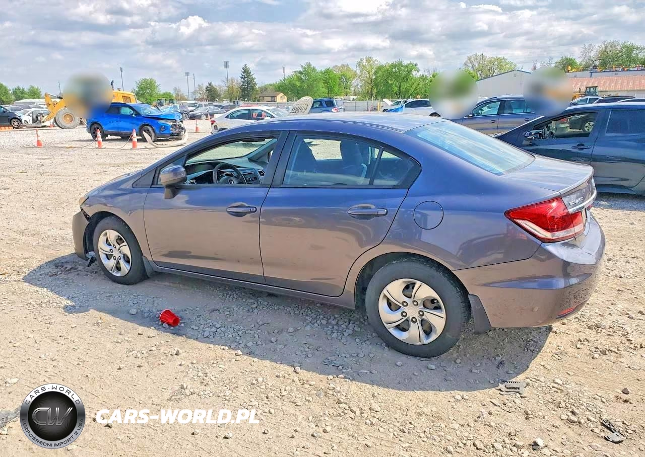 2015 Honda Civic Lx VIN:2HGFB2F53FH502865 - 2