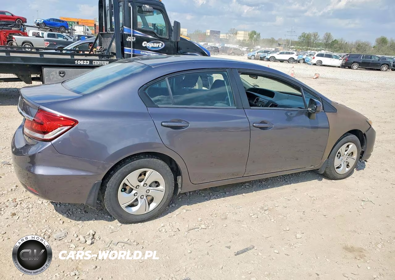 2015 Honda Civic Lx VIN:2HGFB2F53FH502865 - 3