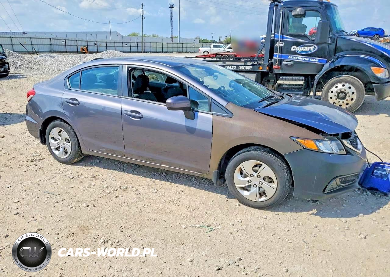 2015 Honda Civic Lx VIN:2HGFB2F53FH502865 - 4