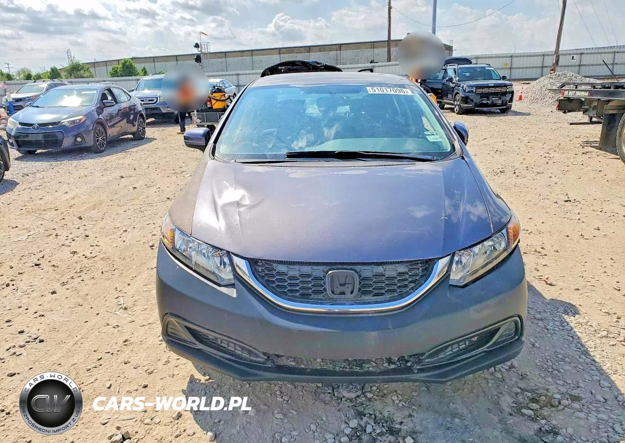 2015 Honda Civic Lx VIN:2HGFB2F53FH502865 - 5