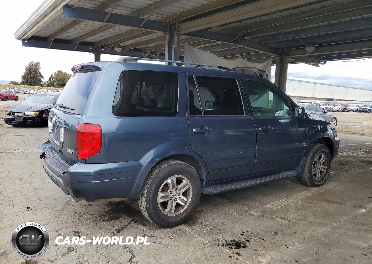 2005 Honda Pilot Exl VIN:2HKYF185X5H547035 - 3