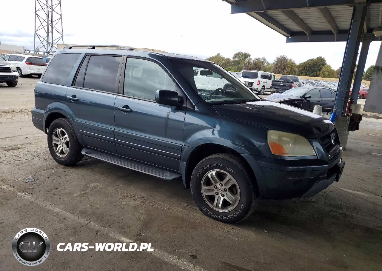 2005 Honda Pilot Exl VIN:2HKYF185X5H547035 - 4