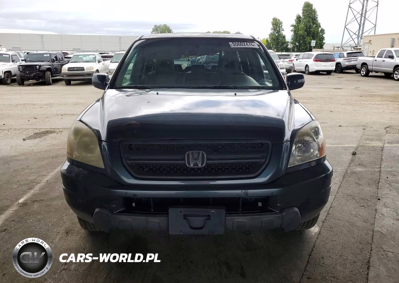 2005 Honda Pilot Exl VIN:2HKYF185X5H547035 - 5