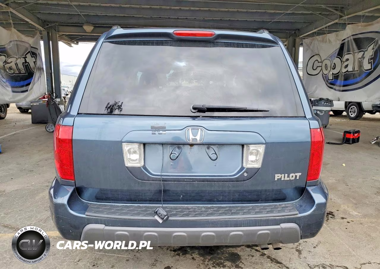2005 Honda Pilot Exl VIN:2HKYF185X5H547035 - 6