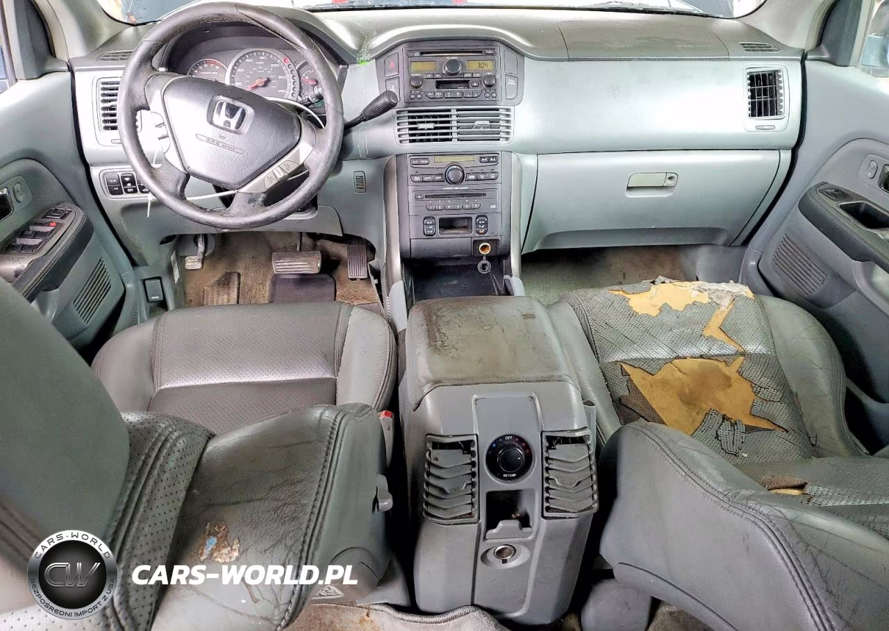 2005 Honda Pilot Exl VIN:2HKYF185X5H547035 - 8
