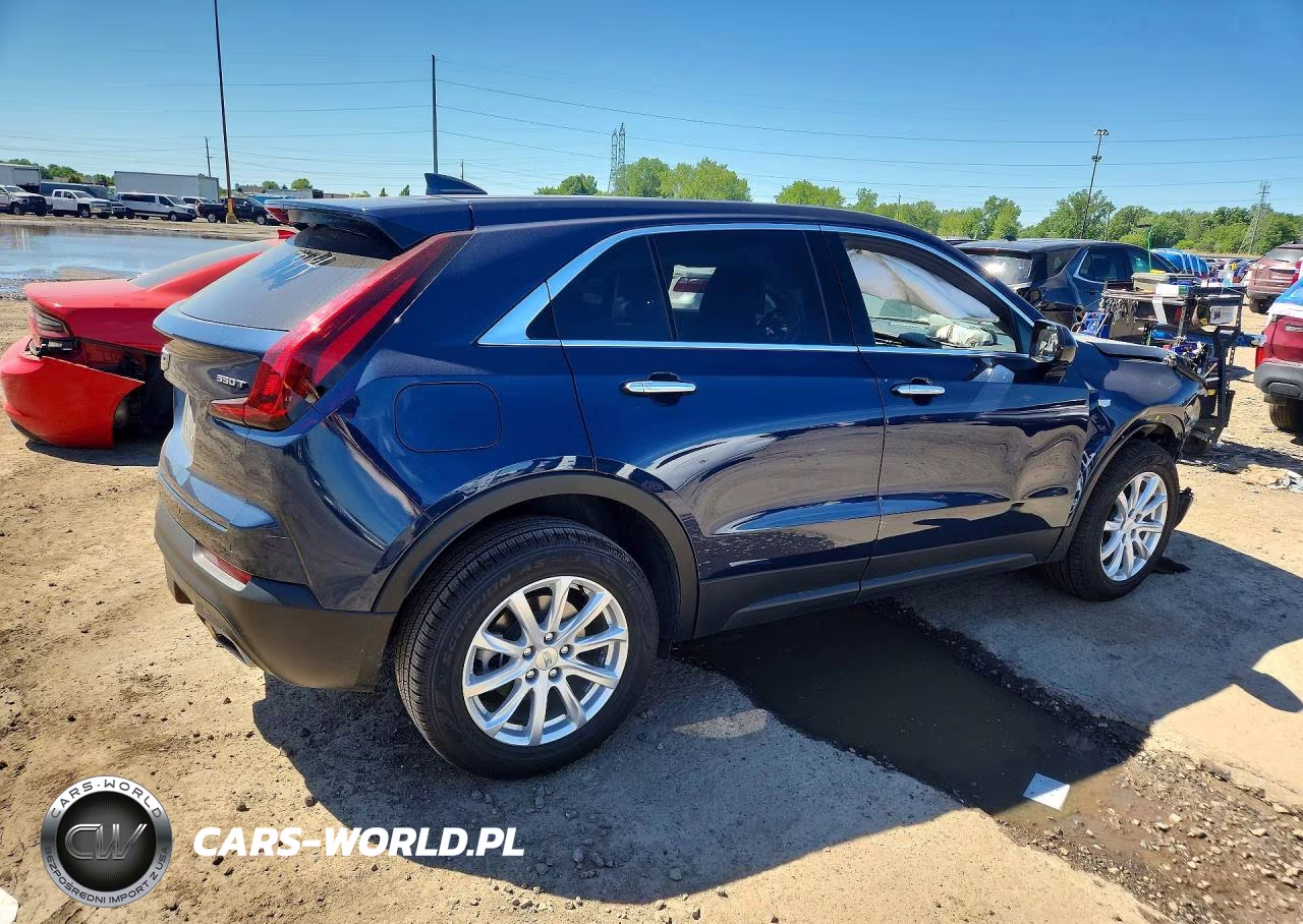 2022 Cadillac Xt4 Luxury VIN:1GYAZAR49NF137944 - 3