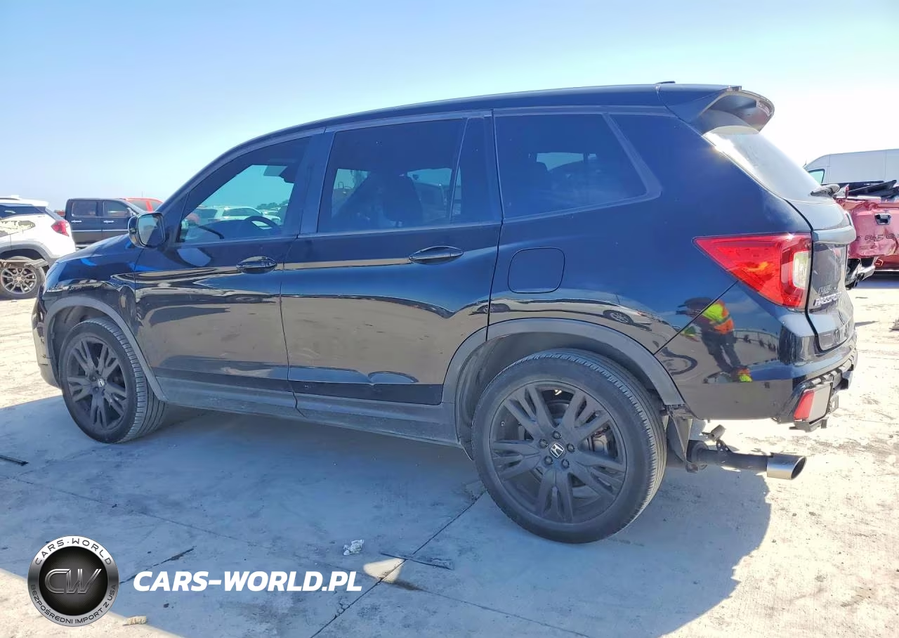 2021 Honda Passport Sport VIN:5FNYF7H25MB010496 - 2