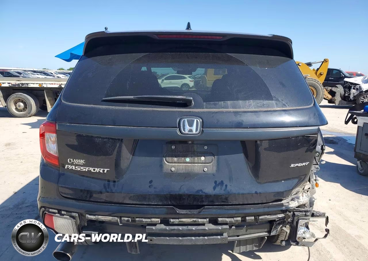 2021 Honda Passport Sport VIN:5FNYF7H25MB010496 - 6