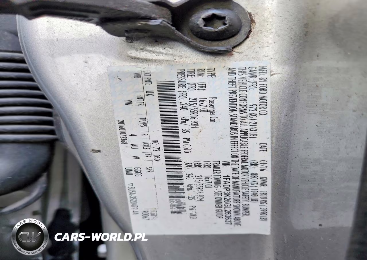 2016 Ford Focus Se VIN:1FADP3K26GL263637 - 13