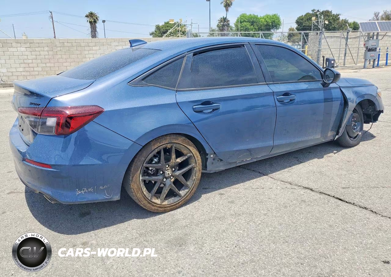 2026 Honda Civic Sport VIN:2HGFE2F52TH507932 - 3