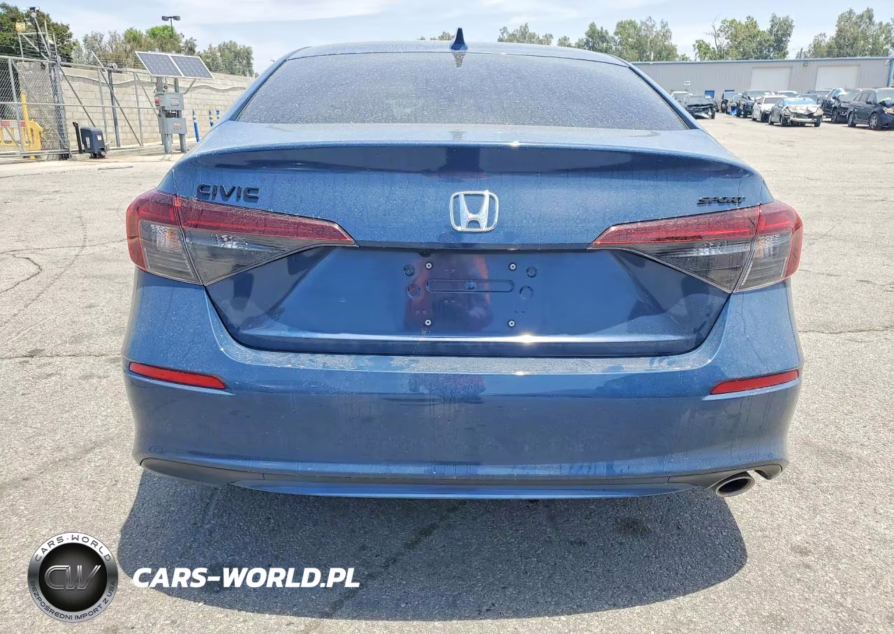 2026 Honda Civic Sport VIN:2HGFE2F52TH507932 - 6