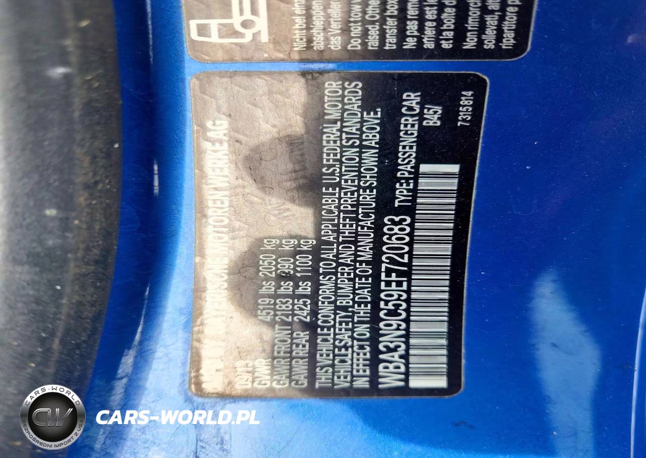 2014 BMW 428 Xi VIN:WBA3N9C59EF720683 - 12