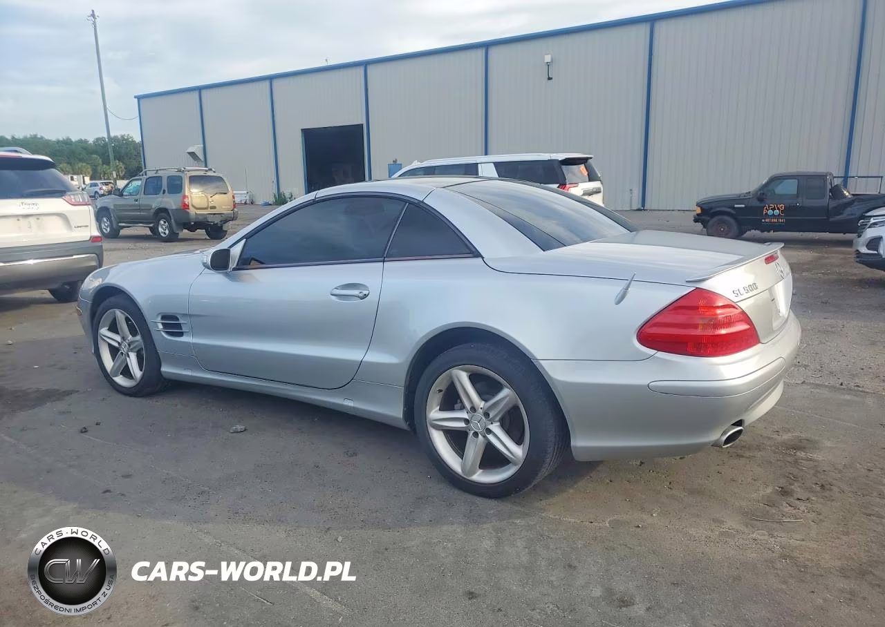2005 Mercedes-Benz Sl 500 VIN:WDBSK75F95F103929 - 2