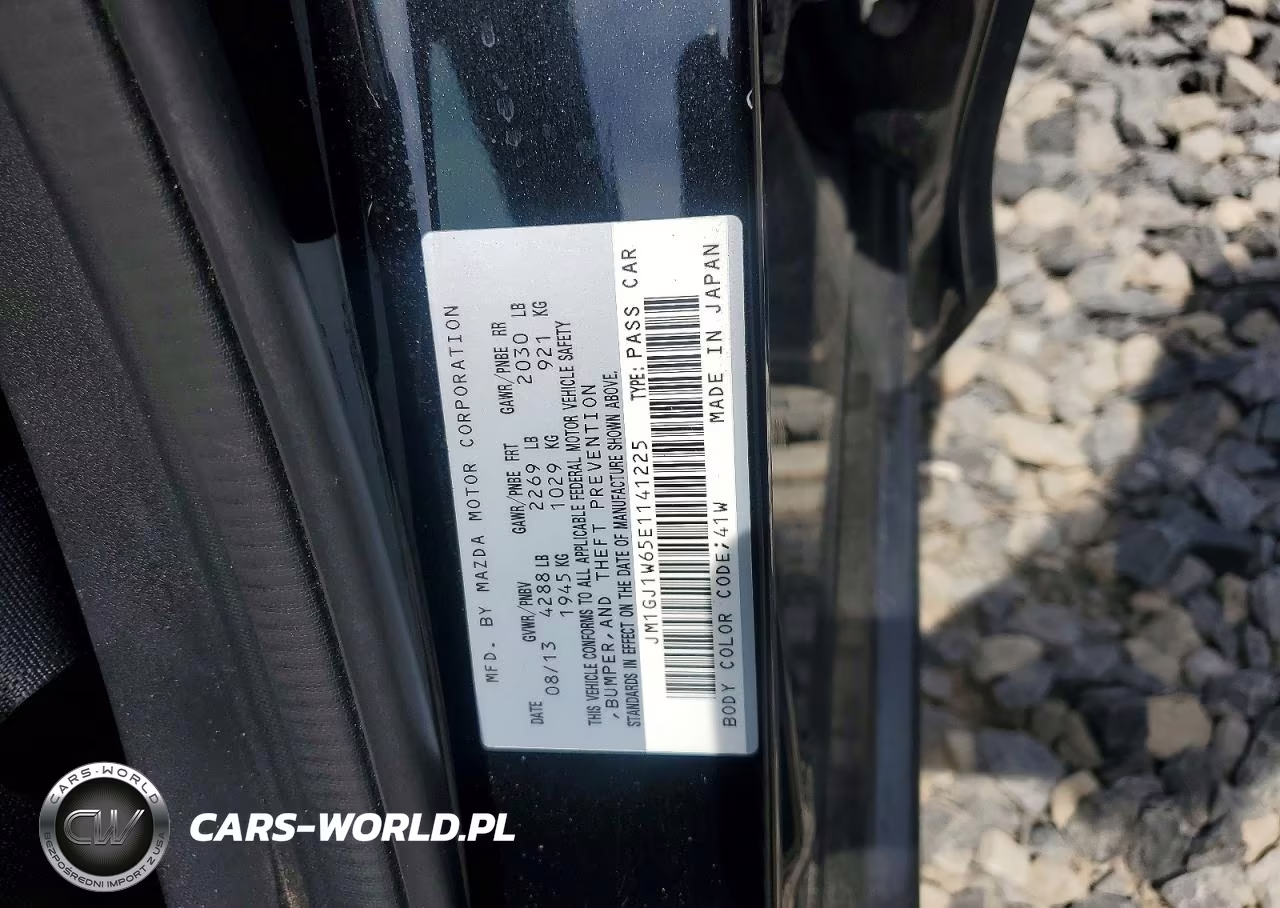 2014 Mazda 6 Grand Touring VIN:JM1GJ1W65E1141225 - 12