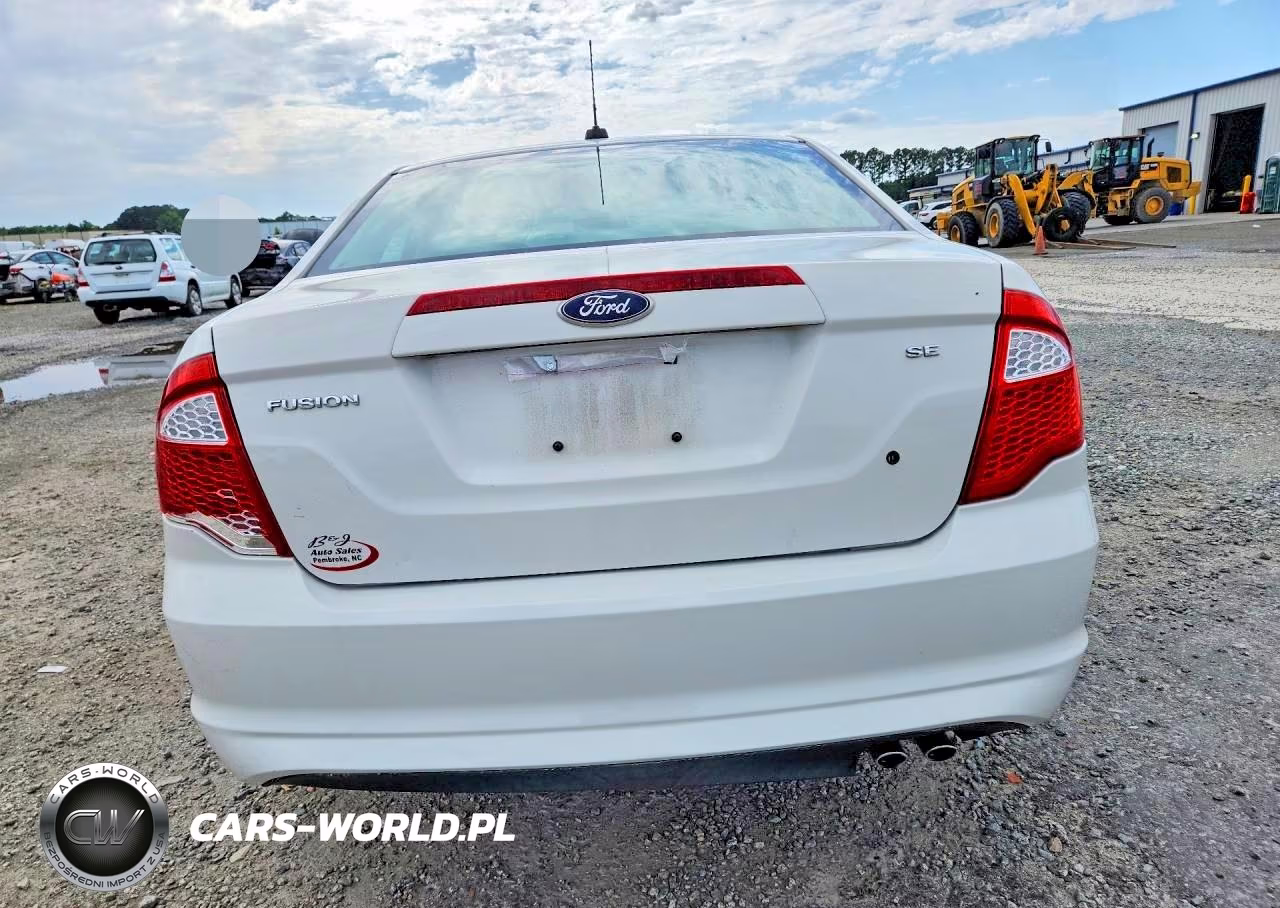 2010 Ford Fusion Se VIN:3FAHP0HA6AR389715 - 6