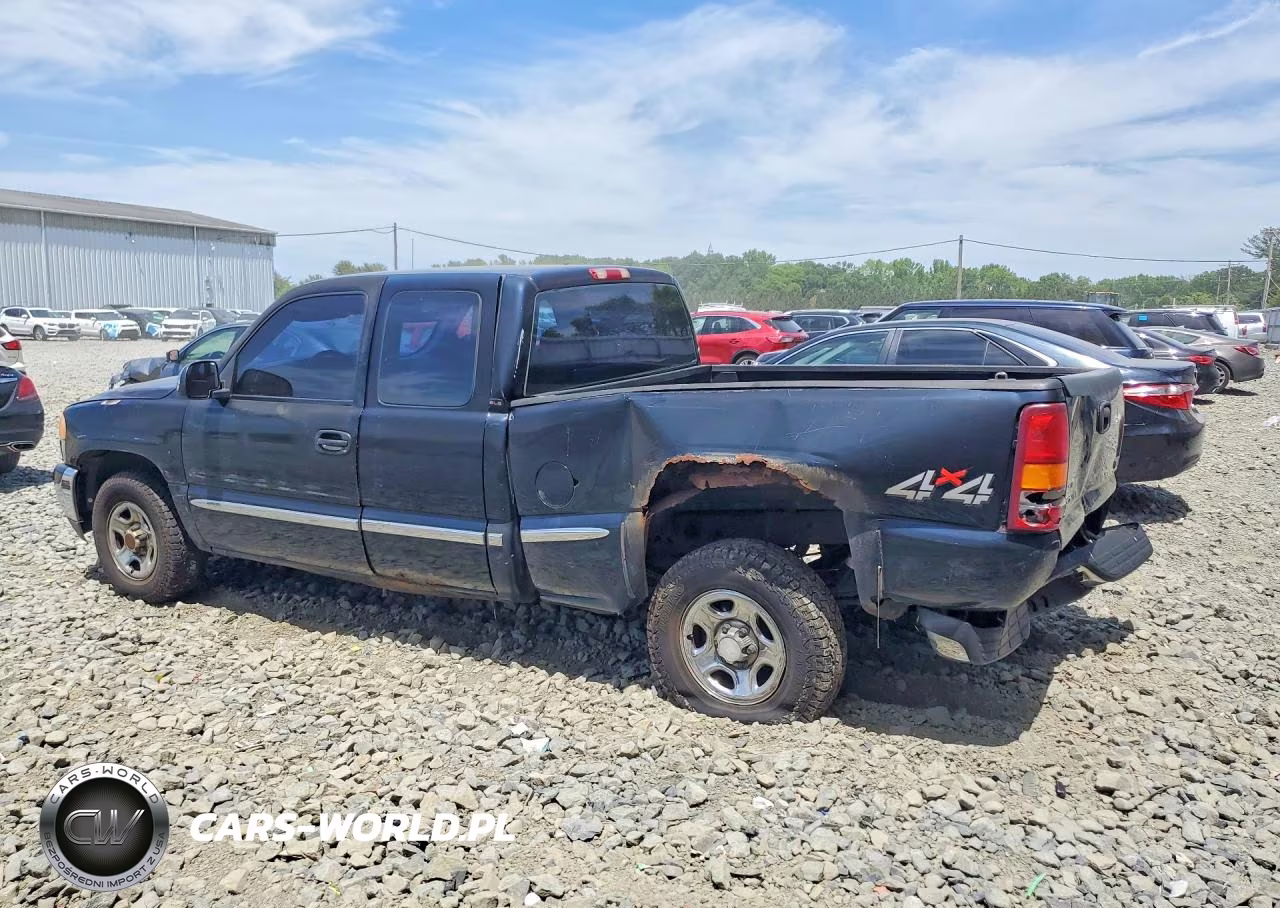 2001 GMC New Sierra K1500 VIN:1GTEK19T41E265463 - 2