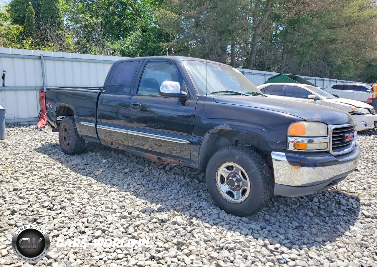 2001 GMC New Sierra K1500 VIN:1GTEK19T41E265463 - 4