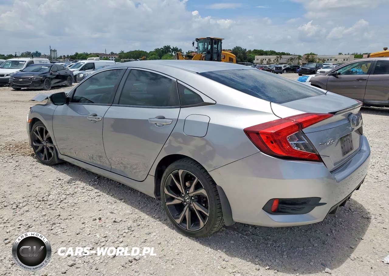 2019 Honda Civic Sport VIN:2HGFC2F84KH600448 - 2