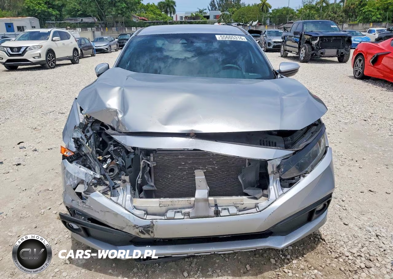 2019 Honda Civic Sport VIN:2HGFC2F84KH600448 - 5