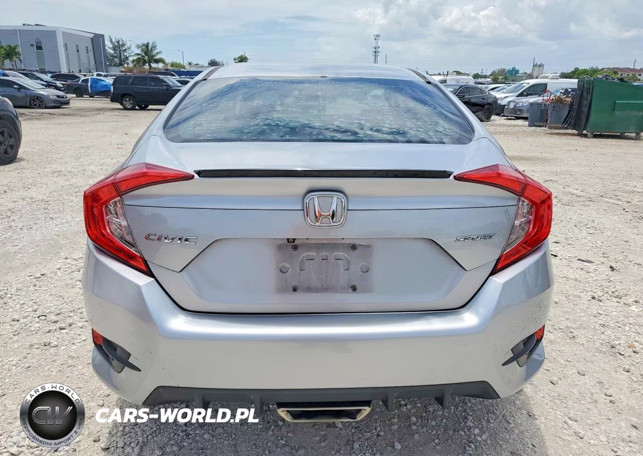 2019 Honda Civic Sport VIN:2HGFC2F84KH600448 - 6