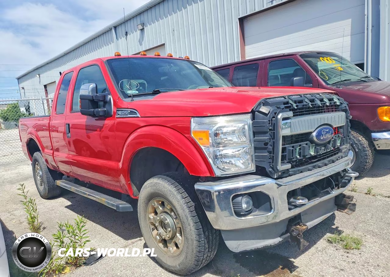 2013 Ford F350 Crew Cab VIN:1FT8X3B65DEB22525 - 4