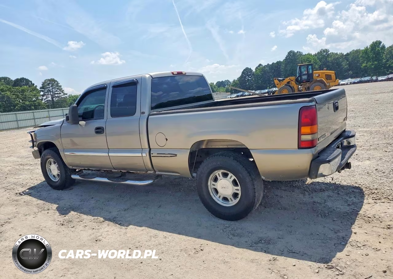 2001 GMC New Sierra K1500 VIN:2GTEK19T811305884 - 2