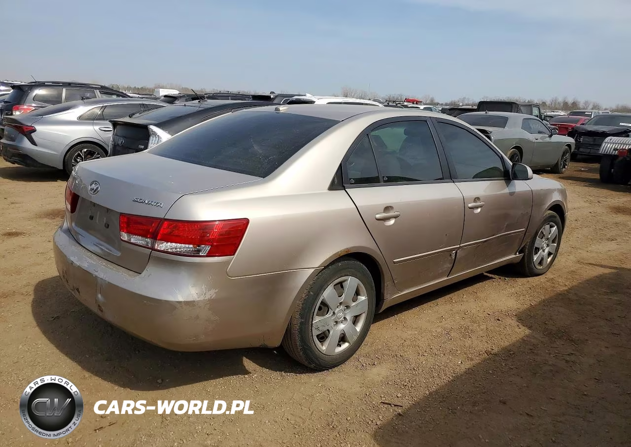 2008 Hyundai Sonata Gls VIN:5NPET46C78H381236 - 3