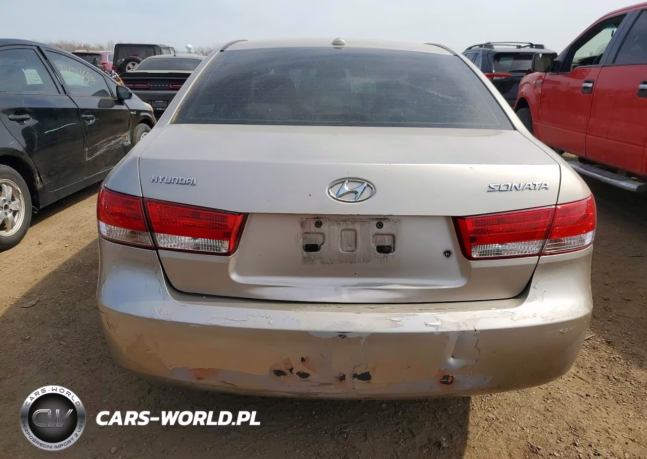 2008 Hyundai Sonata Gls VIN:5NPET46C78H381236 - 6