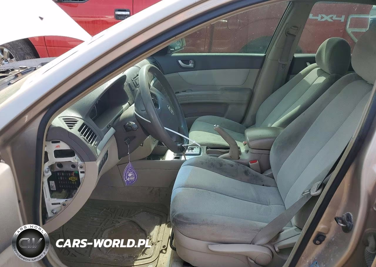 2008 Hyundai Sonata Gls VIN:5NPET46C78H381236 - 7